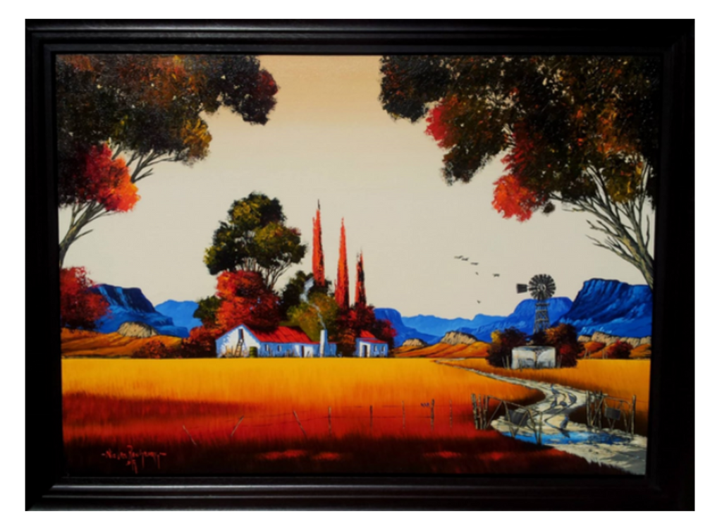Painting - Farm Scene