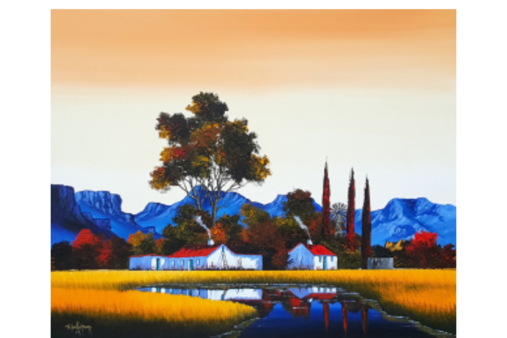 Painting - Farm Scene