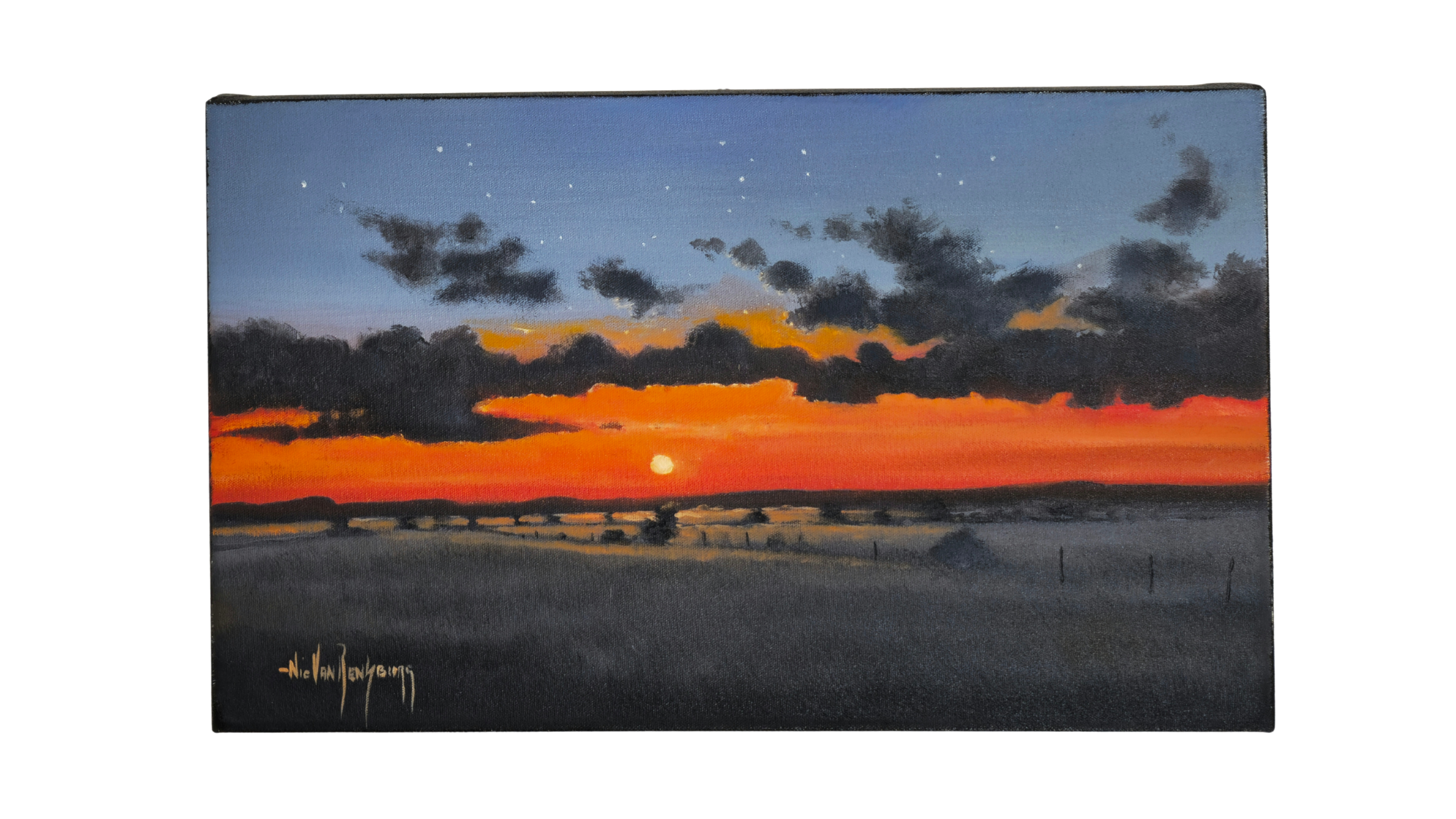 Painting - "Sunset" - small