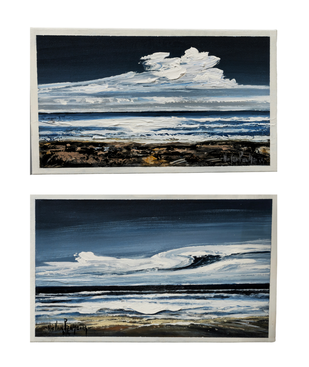 Painting - "Explication - 1 & 2"