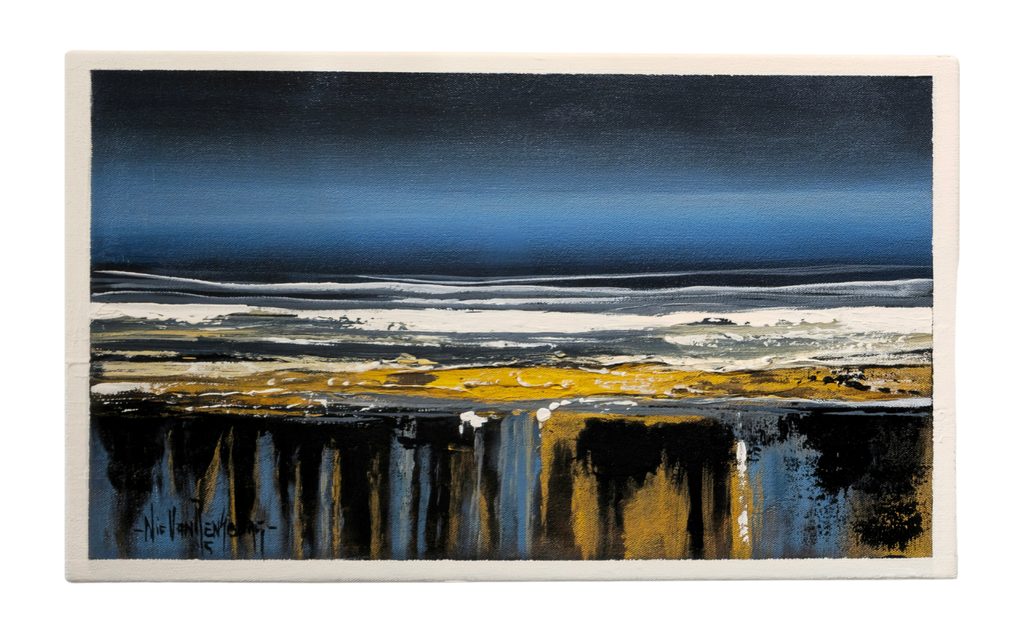 Painting - "Explication"
