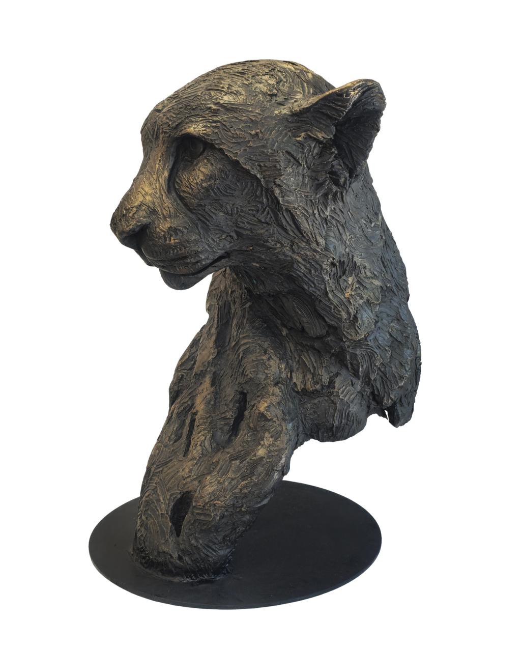 Cheetah Bust - GRP | Wildlife Art