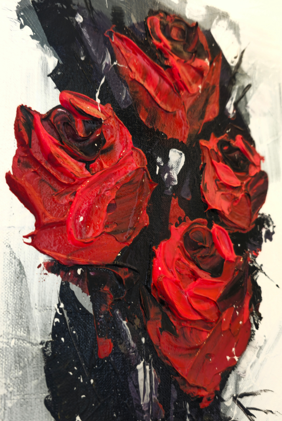 Painting - "Crimson Dreams"