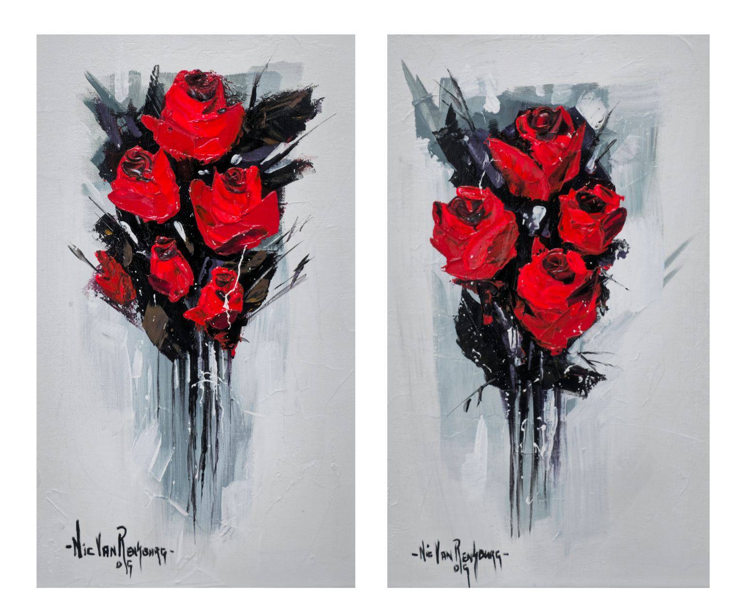 Painting - "Crimson Dreams"