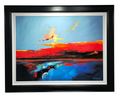 Painting - "Across the Bay" - Impressionistic