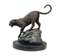 Bronze Leopard on rock - Big Five Set | Wildlife Art