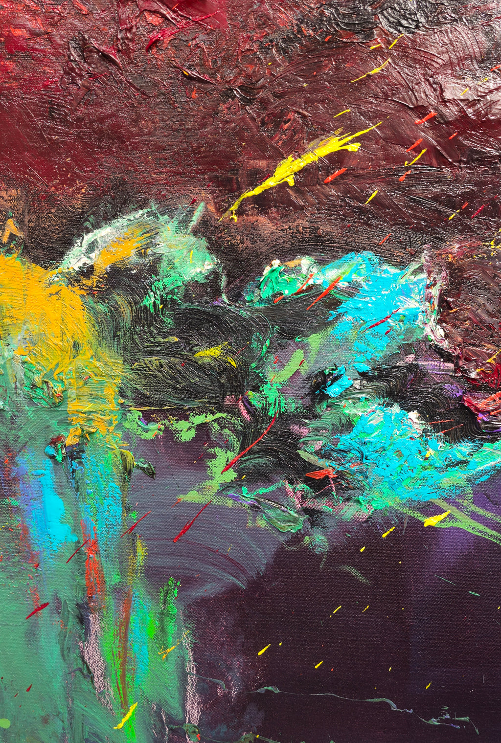 Painting - "A Memory in Fire and Light"