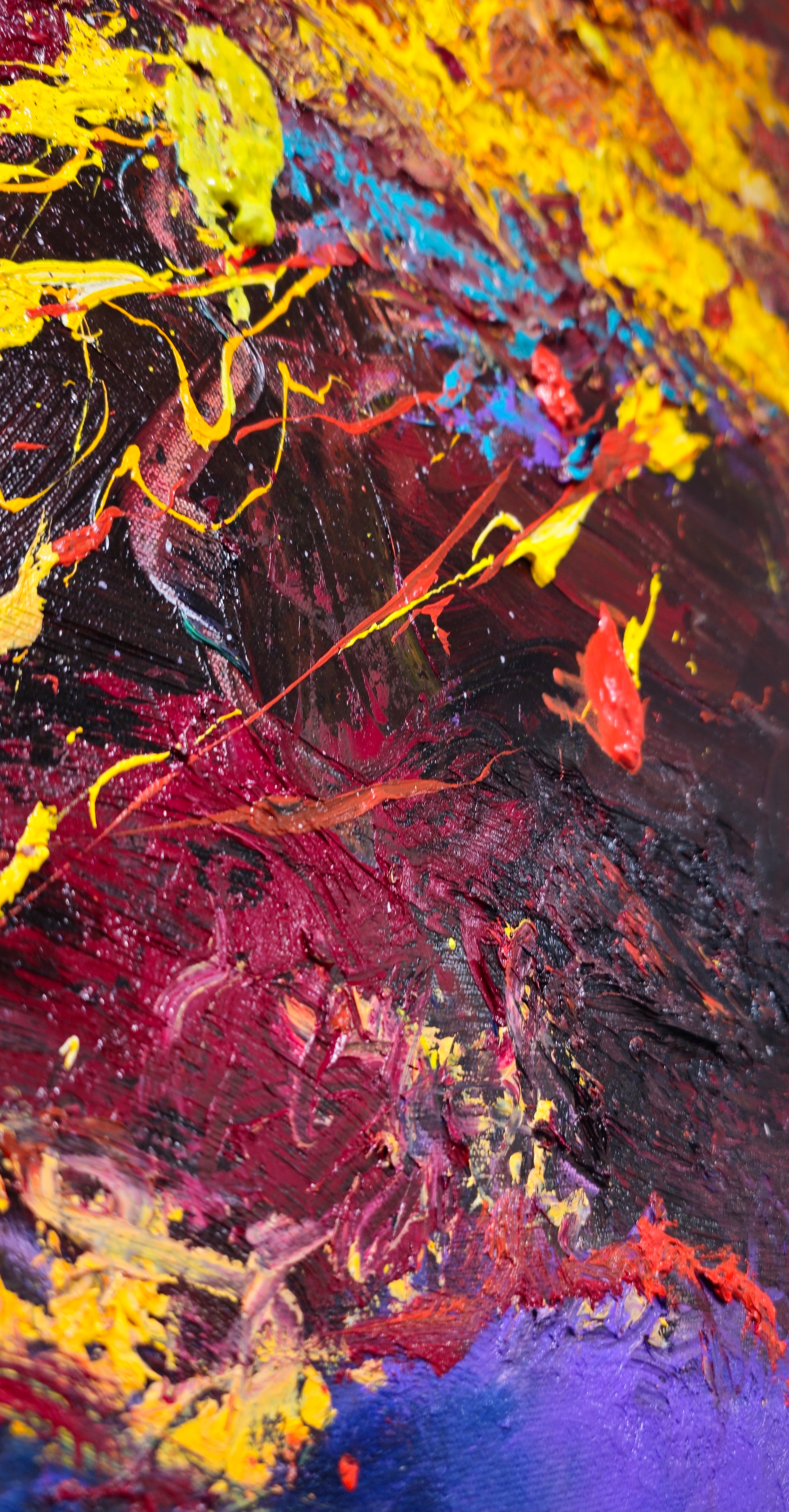 Painting - "A Memory in Fire and Light"