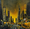 Painting - "Urban Light Scape"