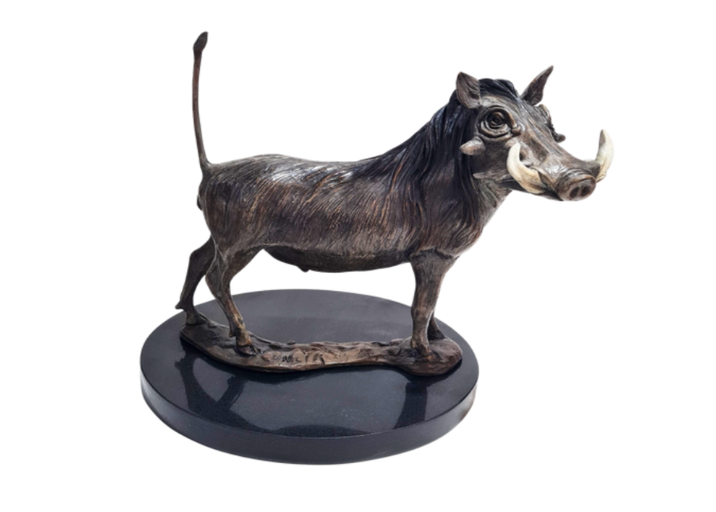 Bronze Warthog - Small | Wildlife Art
