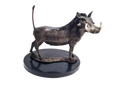 Bronze Warthog - Small | Wildlife Art