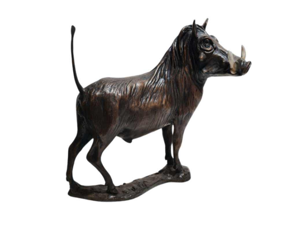 Bronze Warthog - Small | Wildlife Art