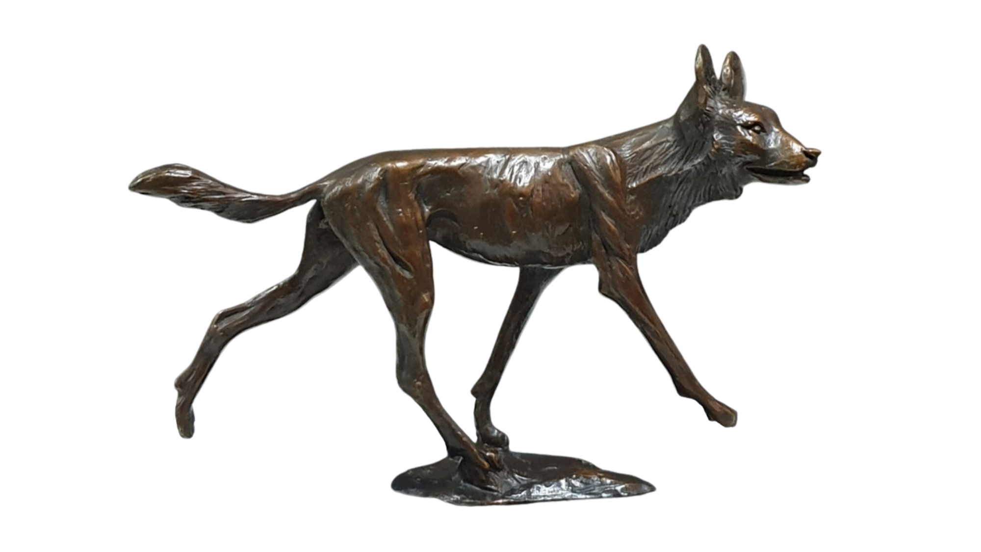 Bronze African Wild dogs - small | Wildlife Art