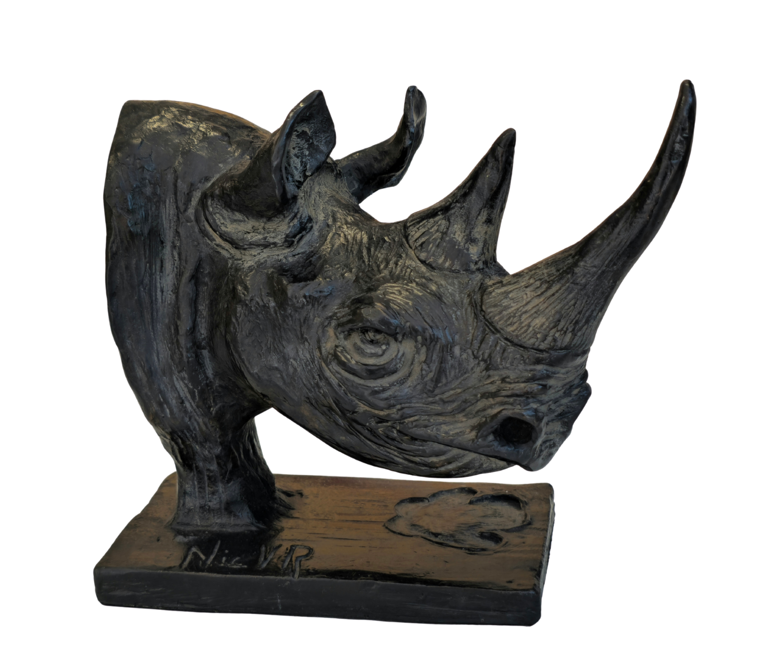 Bronze Big Five Bust Set | Wildlife Art