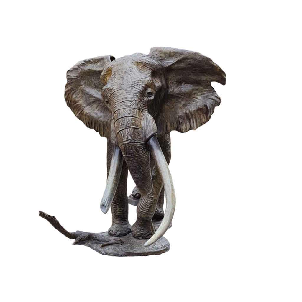 Bronze Elephant - Matatazela | Wildlife Art