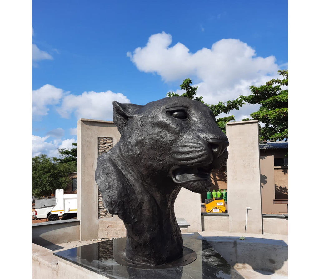 Leopard Bust - GRP 2.3 meters | Wildlife Art