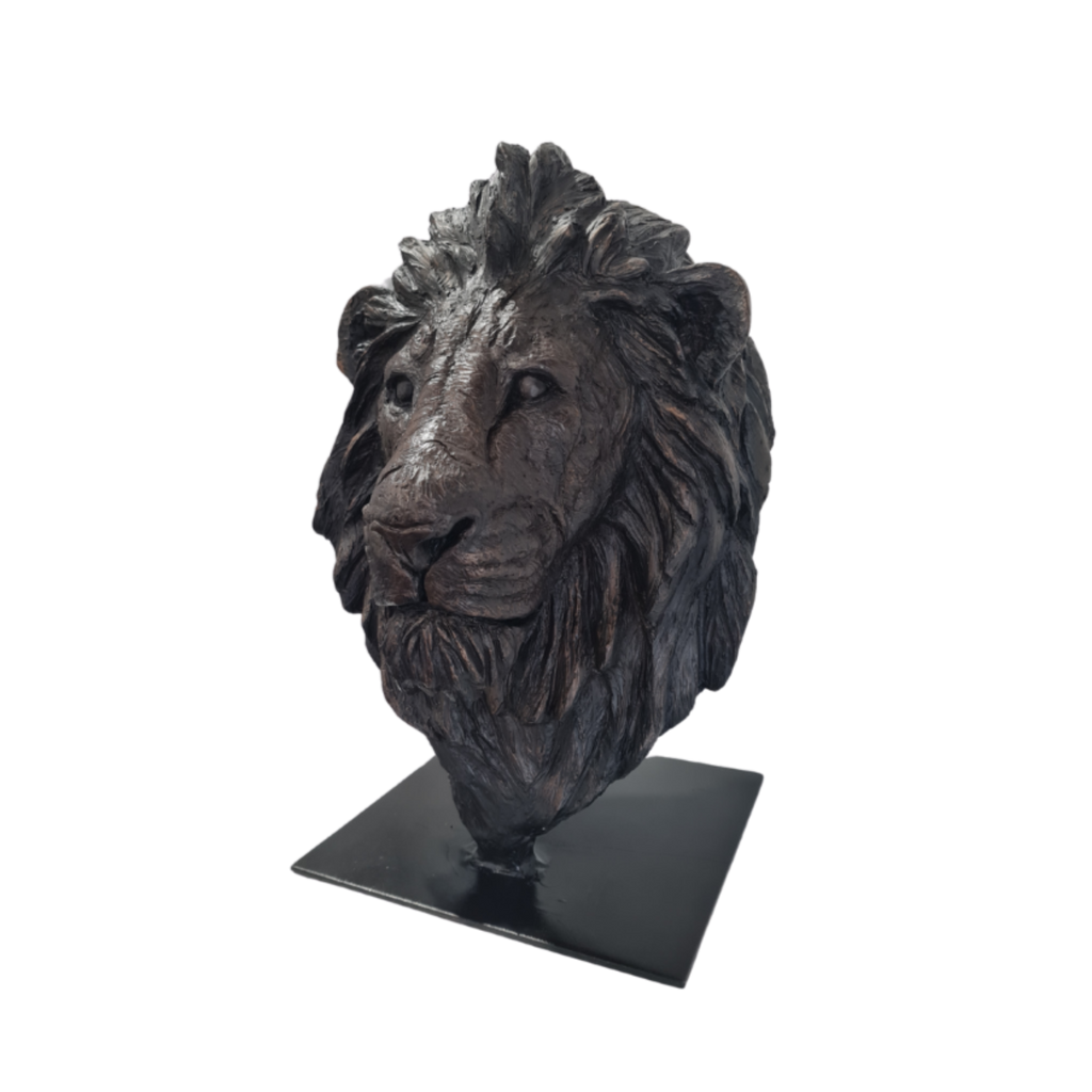 Lion Bust - GRP | Wildlife Art