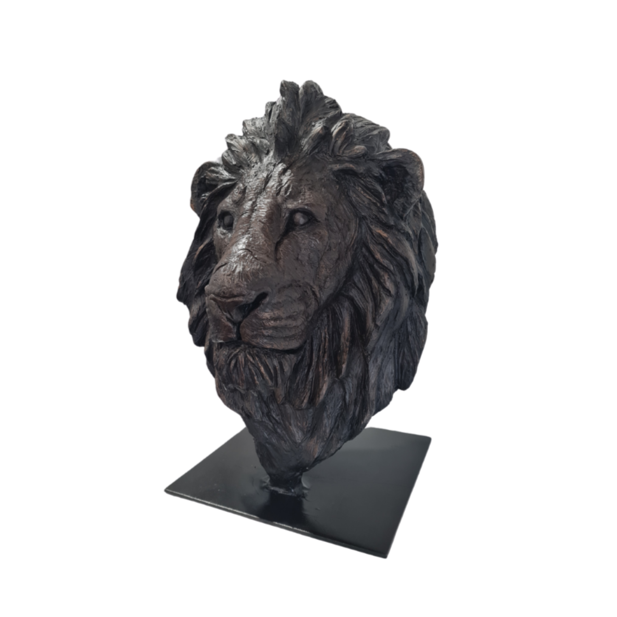Lion Bust - GRP | Wildlife Art