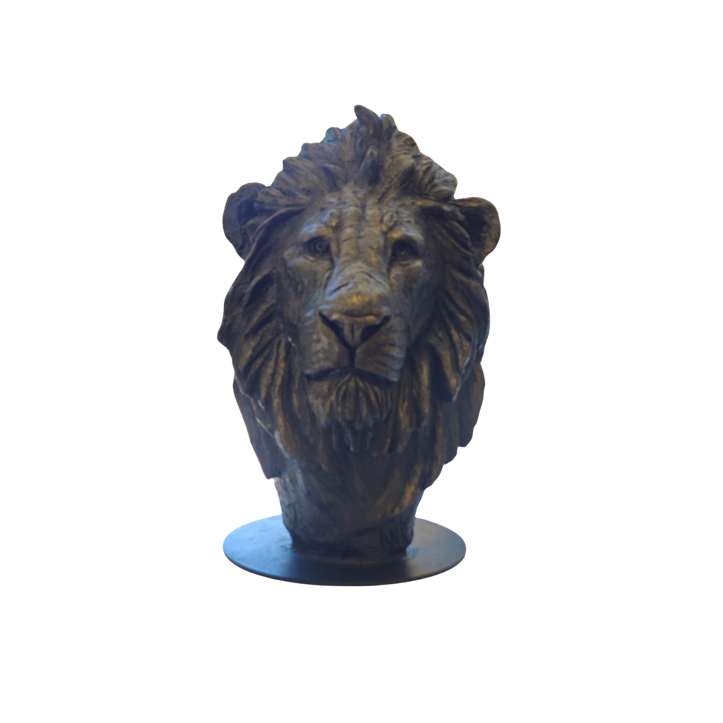 Lion Bust - GRP | Wildlife Art