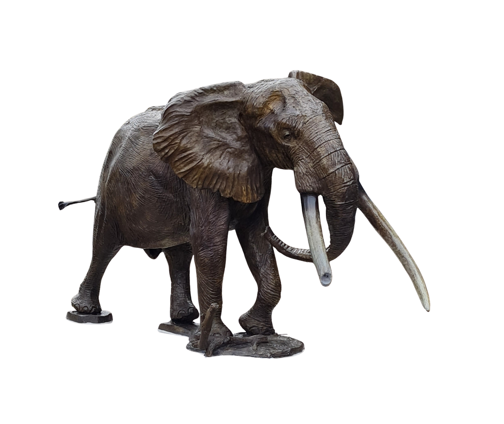 Bronze Elephant - Matatazela | Wildlife Art
