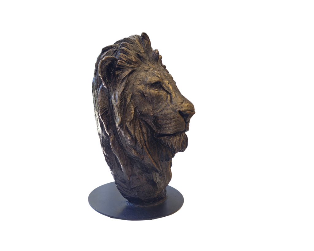 Lion Bust - GRP | Wildlife Art