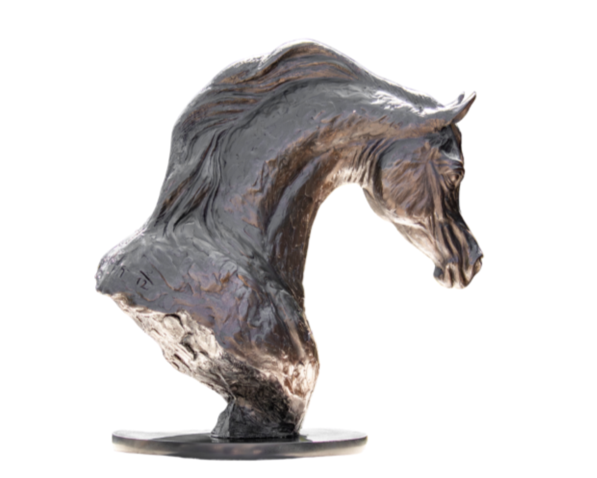 Bronze Arabian Horse Bust