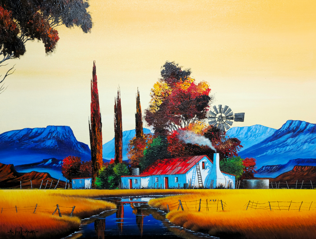 Painting - Farm Scene