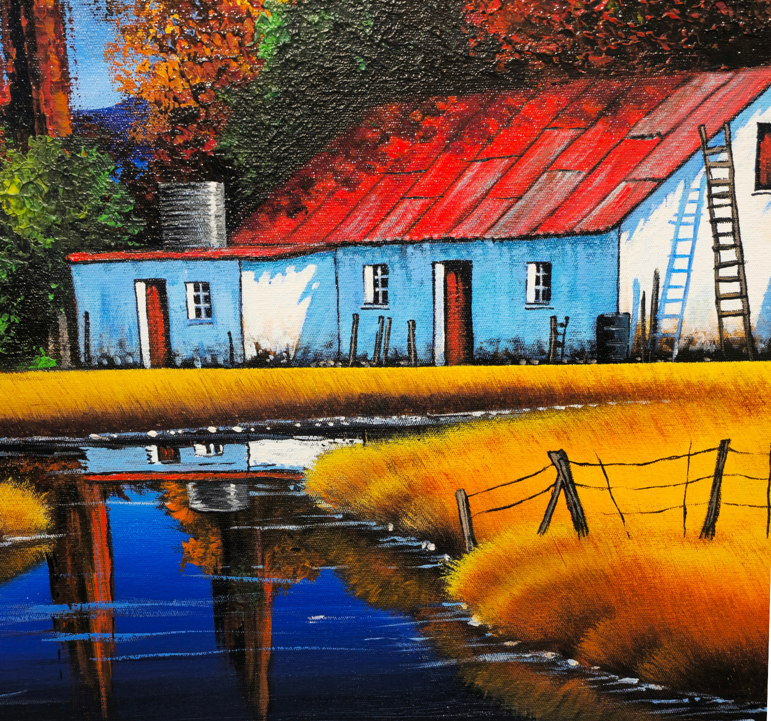 Painting - Farm Scene