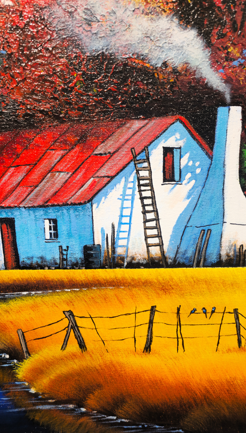 Painting - Farm Scene