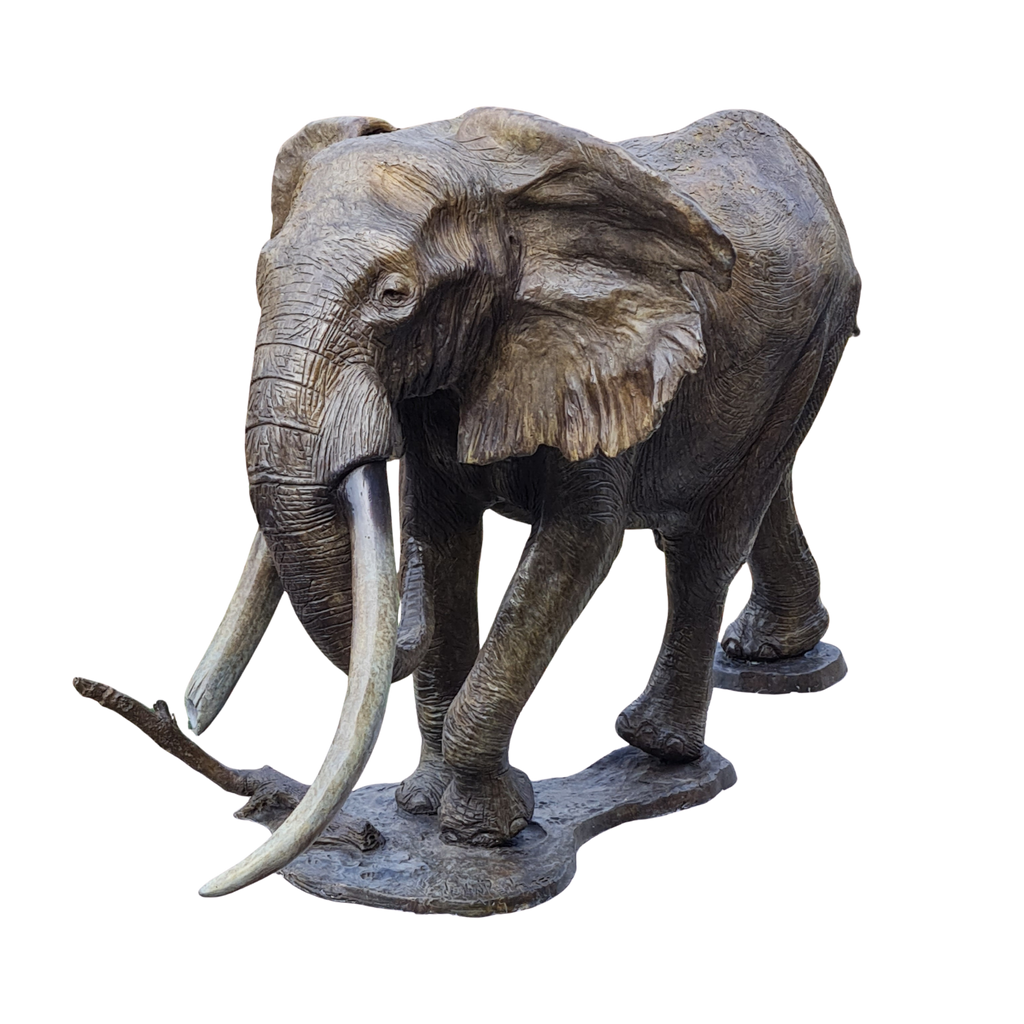 Bronze Elephant - Matatazela | Wildlife Art