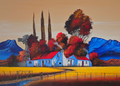 Painting - Farm Scene
